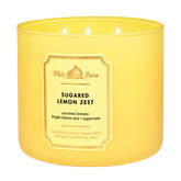 Sugared Lemon Zest Scented Candle with Natural Essential Oils 411g
